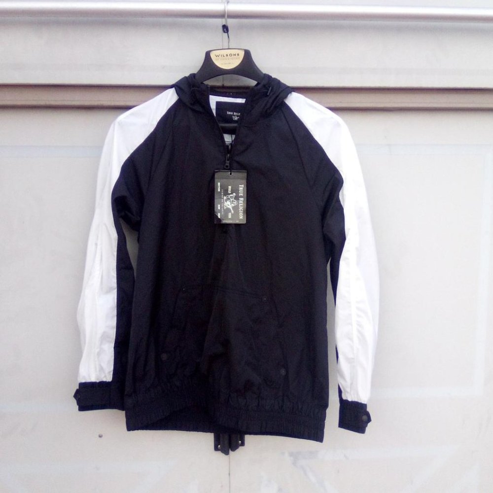 True Religion Windbreaker Jacket Brand New With Tags Men's Size Small